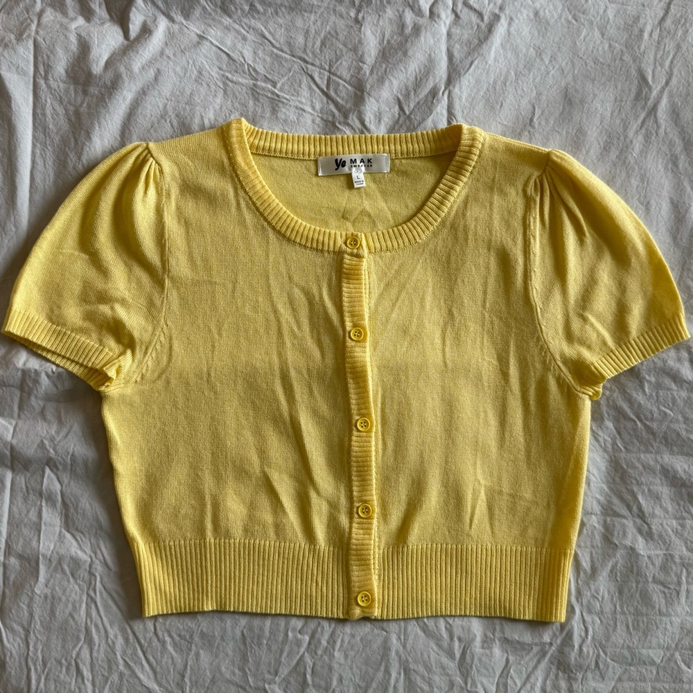 Ye Mak Short Sleeve Cardigan